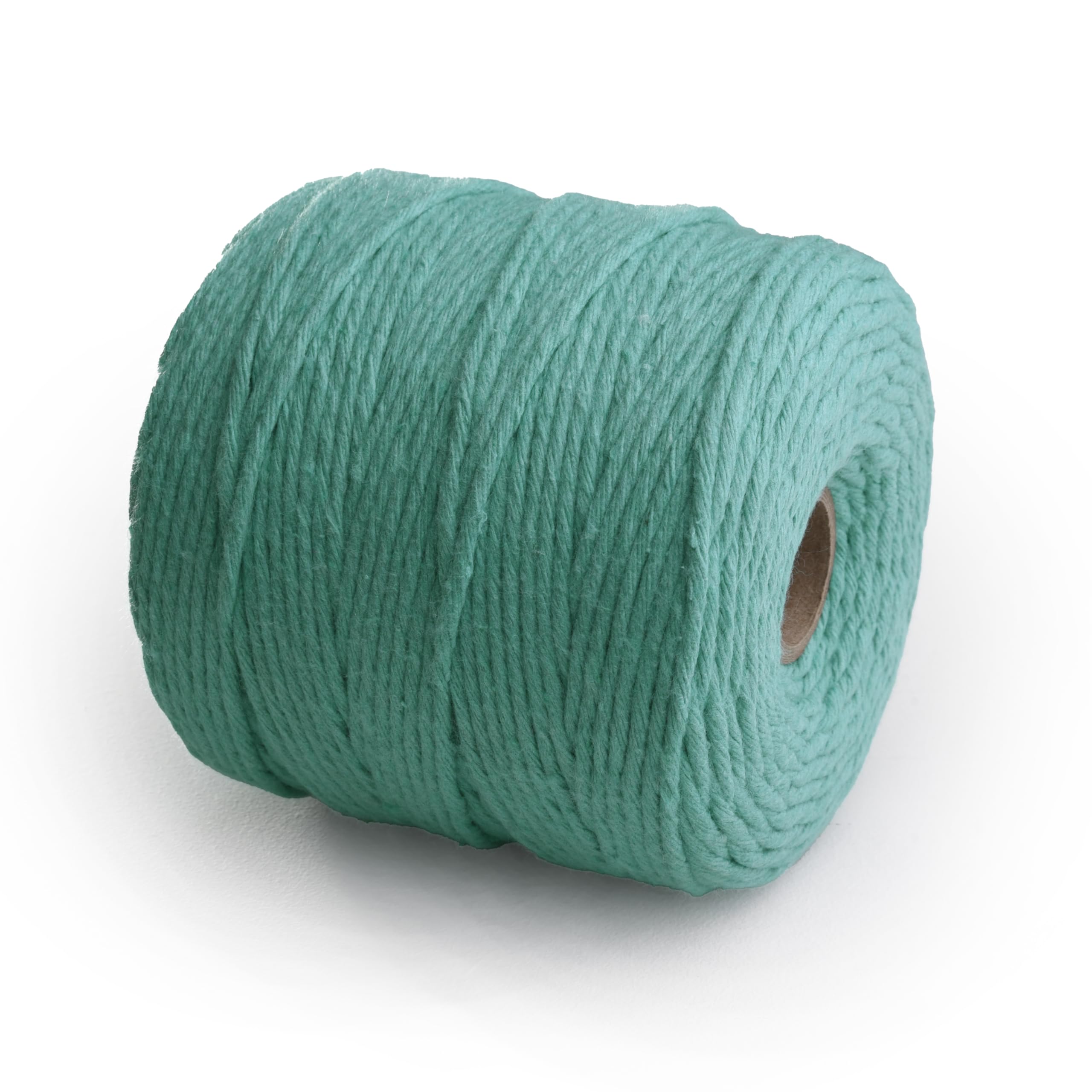 29 Colors 3mm Braided Macrame 100% Cotton Cord Crafting, Jewelry Making & Rustic Home Décor String Rope Craft Project DIY Supply Soft Nartural Knotting Boho Decor Knitting (Turquise, 100m)