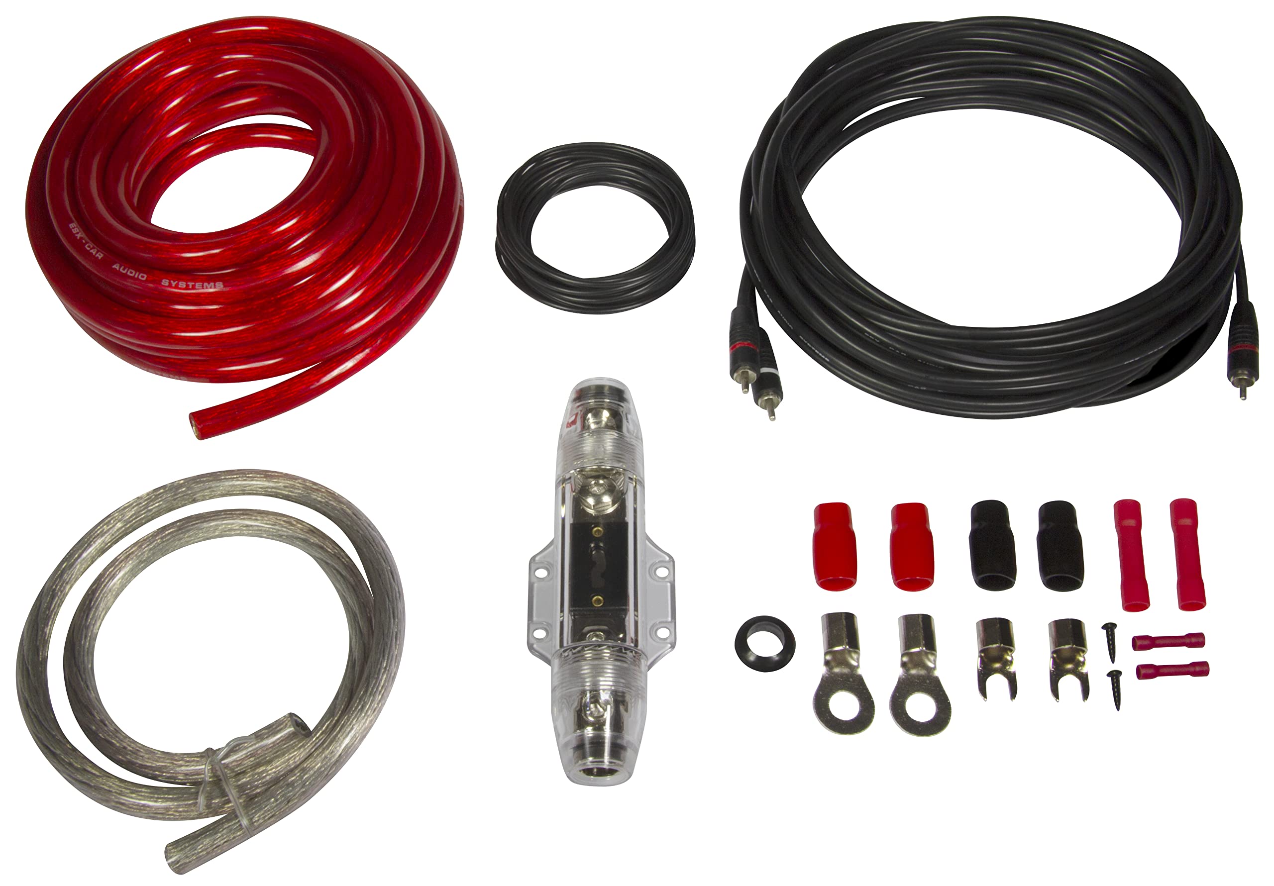ESX HZ35WK - Kabelkit 35mm² mit 5m Cinchkabel und ANL Sicherung und 150A