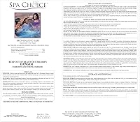 Vista 2 de SpaChoice Pestañas de bromación prémium de 1.5 libras para spas, tabletas de bromo para bañera de hidromasaje, fabricado en Estados Unidos