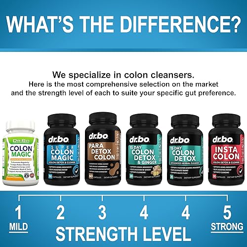 Miniatura 9 de Cápsulas de suplemento de desintoxicación de limpiador de colon, pastillas de limpieza de colon de 15 días y probióticos naturales de limpieza a