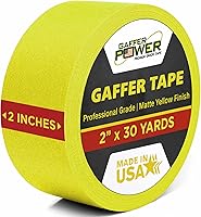 Vista 22 de Gaffer Power Cinta Gaffer de Grado Profesional Real Fabricada en EE.UU. Sin Residuos No Reflectante Multiusos Duradera y Versátil