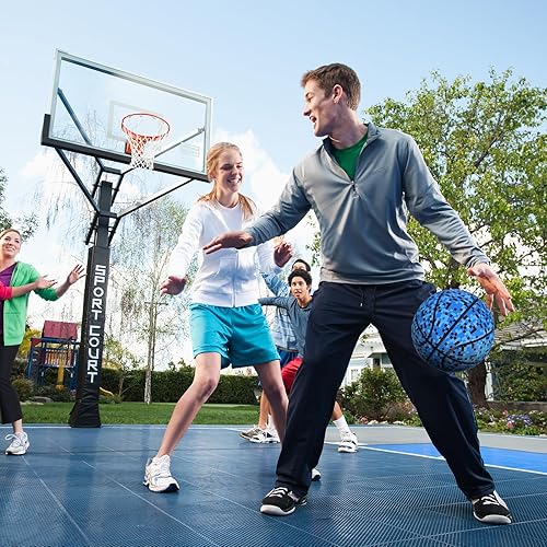 Miniatura 3 de Pelota de baloncesto oficial de goma para interiores y exteriores, tamaño 34567 para niños, jóvenes, adolescentes, niños y niñas, ideas de regalo