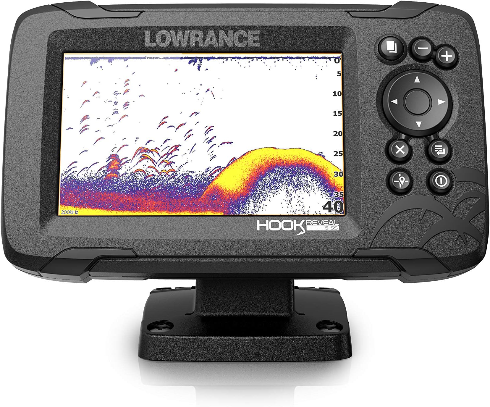 Hook Reveal 5 Inch Fish Finders with Transducer, Plus Optional Preloaded Maps