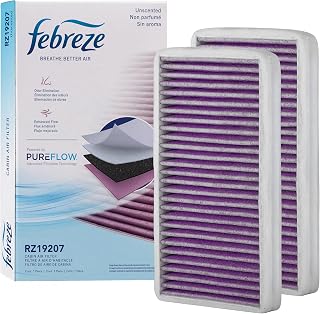 Febreze Odor Control UNSCENTED Cabin Air Filter by PUREFLOW RZ19207
