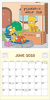 The Simpsons 2023 Wall Calendar: Groening, Matt: 9780789342805: Amazon.com: Books the-simpsons-2023-wall-calendar-groening-matt-9780789342805-amazon-com-books