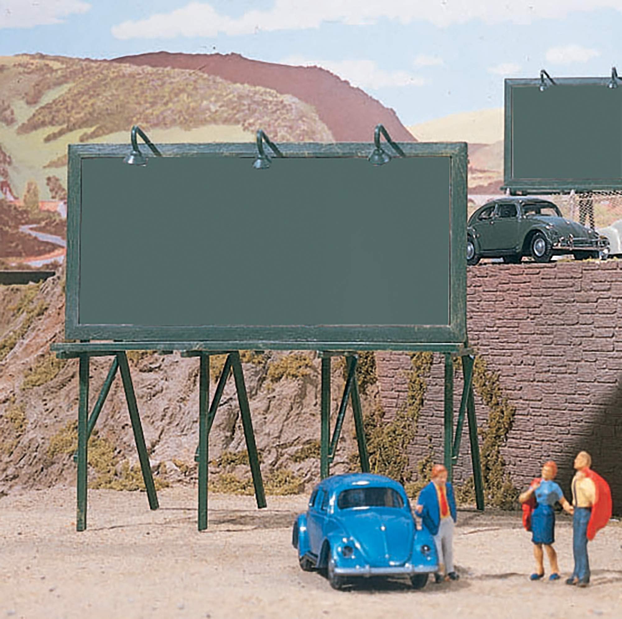 Walthers SceneMaster Plain Billboards pkg(3) 949-4250 HO Scale Model Railroad - Signals Kit