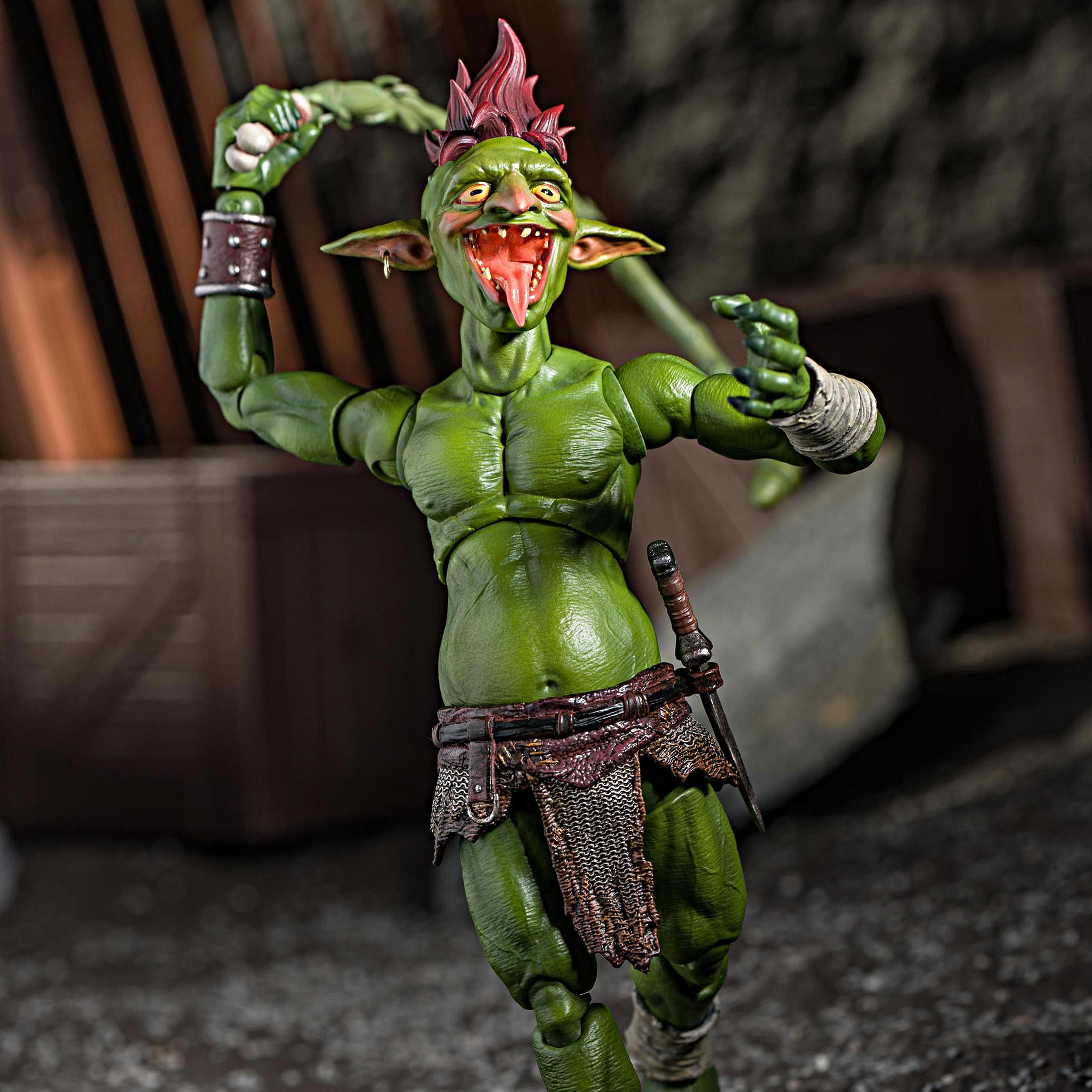 Amazon.co.jp: BEERISE HopDo Toys モヒカンゴブリン 1/12スケール