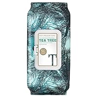 Vista 25 de Body Prescription Makeup Cleansing Wipes - Gentle and Effective Face Wipes, 50 Count (Pack of 1), Tea-Tree