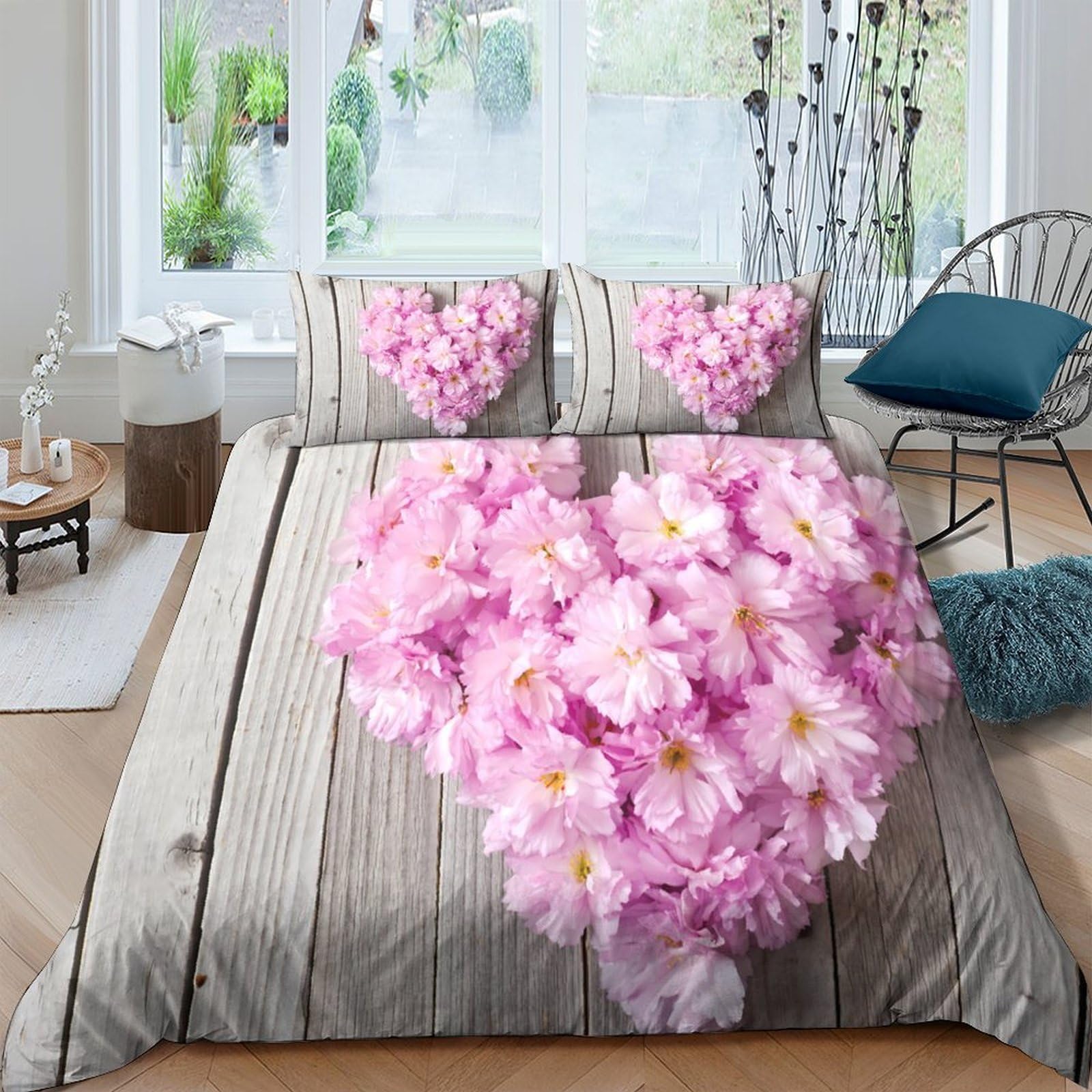 Housse de couette 3D infroissable pour en finir avec le repassage du linge de lit king