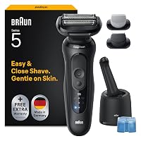 Braun Serie 5 Rasoio Elettrico Barba, Stazione Smartcare