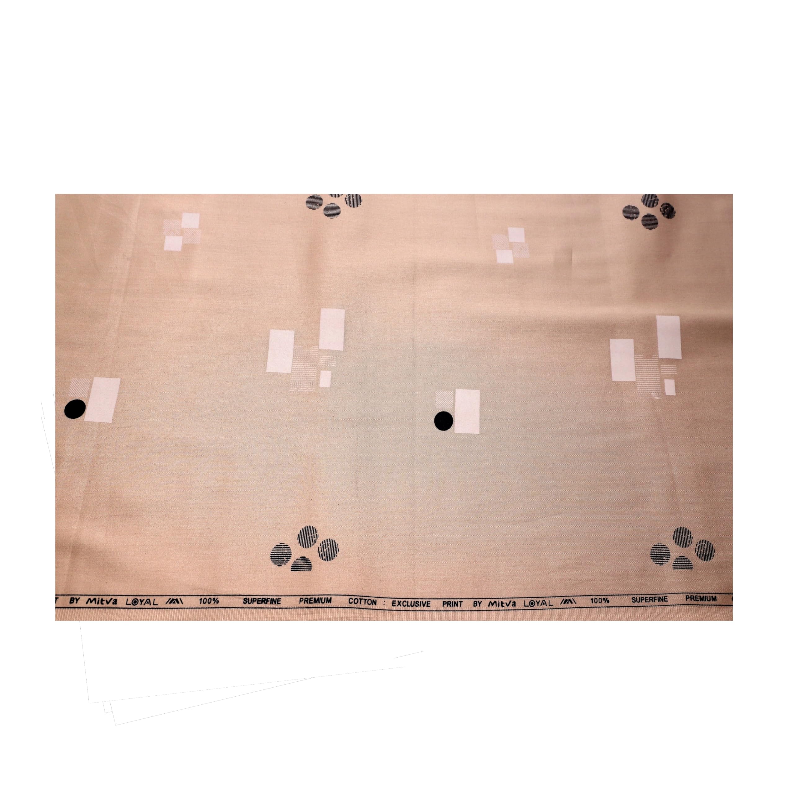 MITVA LOYAL mens premium egyptian cotton printed shirting [all season fabric, easy to iron]-image-5