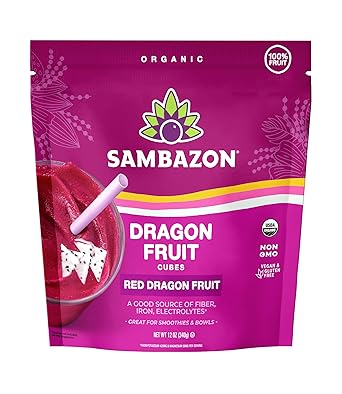 Dragon Fruit Cubes, 12 Ounce