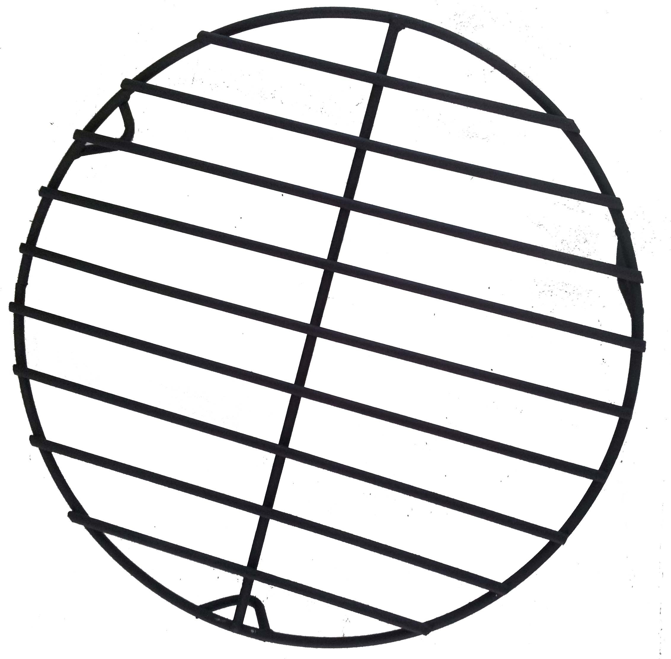 Feuersäule 80cm, schwarz, Rost