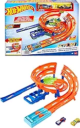 Hot Wheels Action Pista de Brinquedo Circuito Giro Veloz para crianças a partir de 4 anos