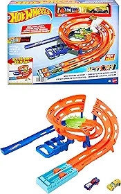 Hot Wheels Action Pista de Brinquedo Circuito Giro Veloz para crianças a partir de 4 anos