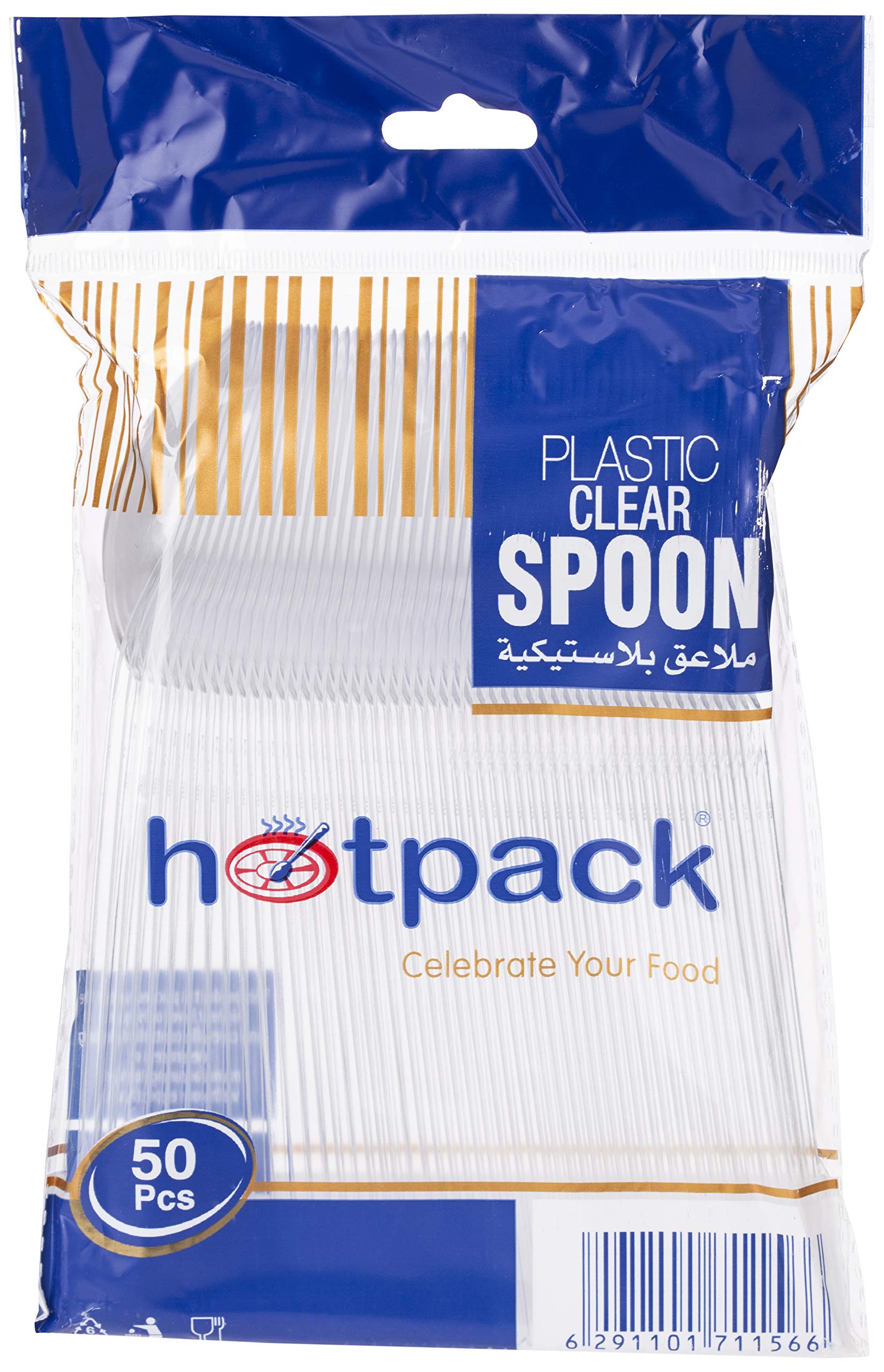 This Product Contains The Following Features: Brand: Color: Clear Type: Disposable Spoons Number Of Pieces: 50 Pieces