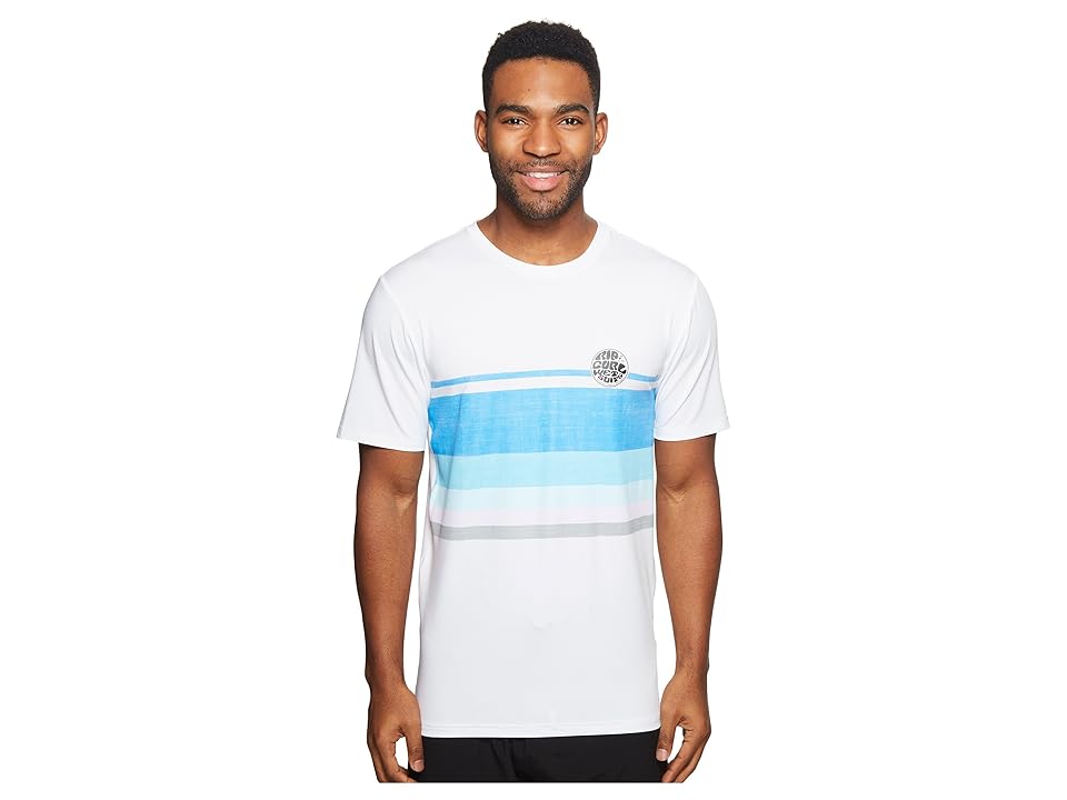 

Rip Curl Surf Craft Surf Shirt Short Sleeve (White) Men's Swimwear