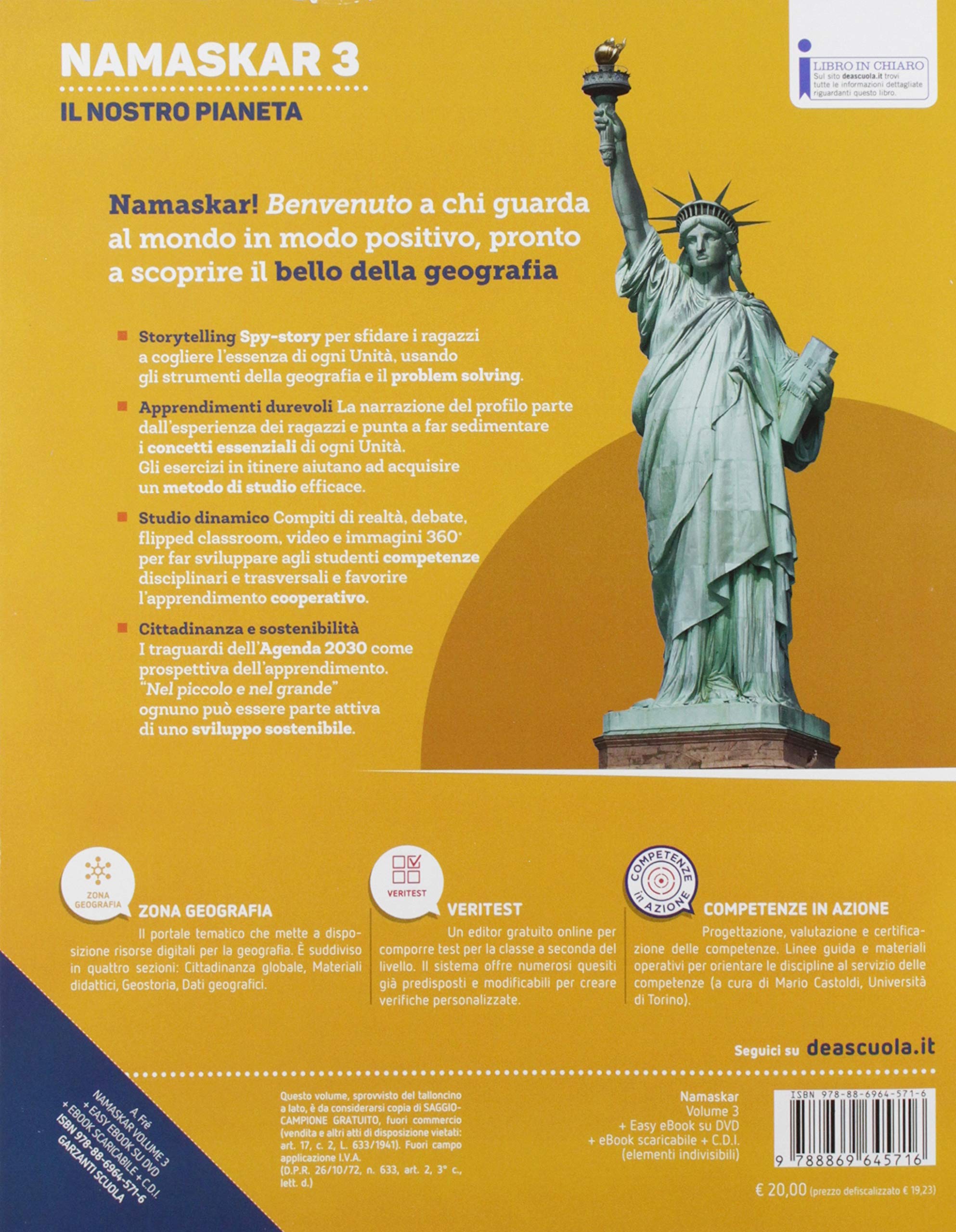 Namaskar. Per la Scuola media. Con e-book. Con espansione online (Vol. 3)