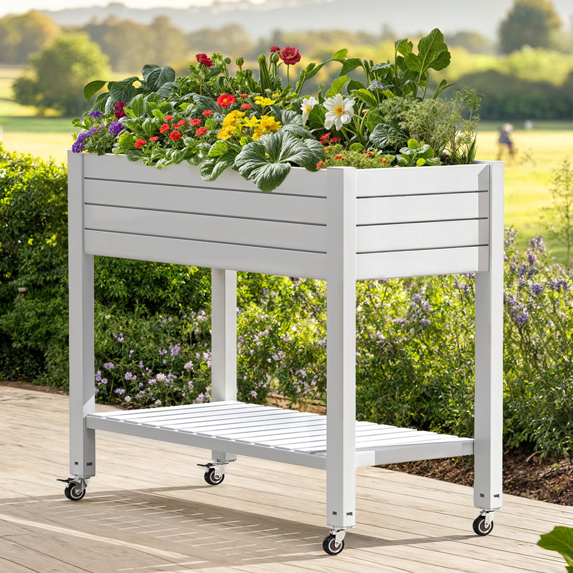 DWVO Raised Garden Bed - Durable & Easy Gardening -16