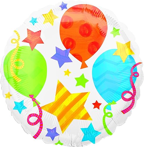 Miniatura 4 de Anagram Elmo - Suministros para fiestas de cumpleaños, 6 unidades, decoraciones de ramo de globos