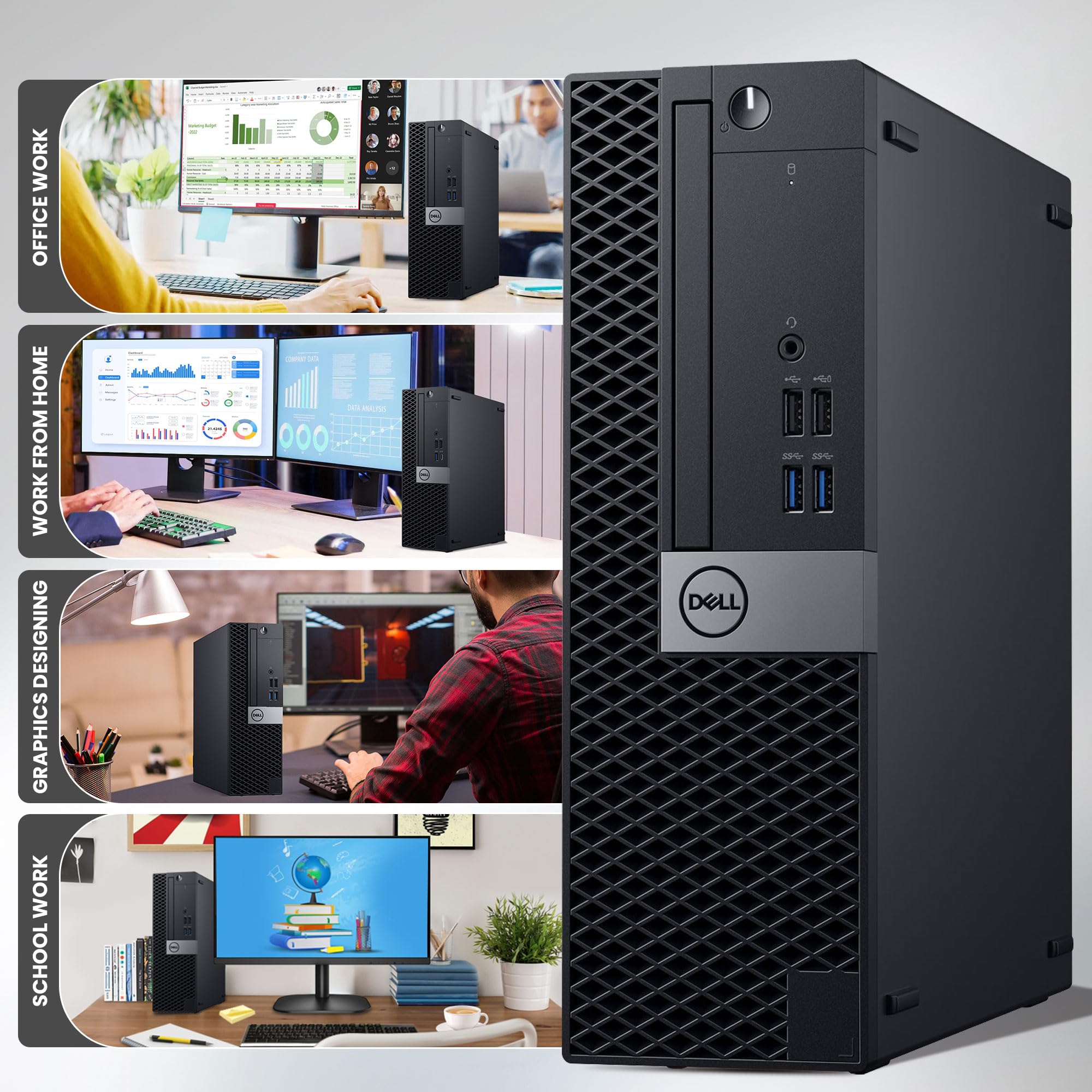 Amazon.com: Dell OptiPlex Small Form Desktop Computer PC, Intel