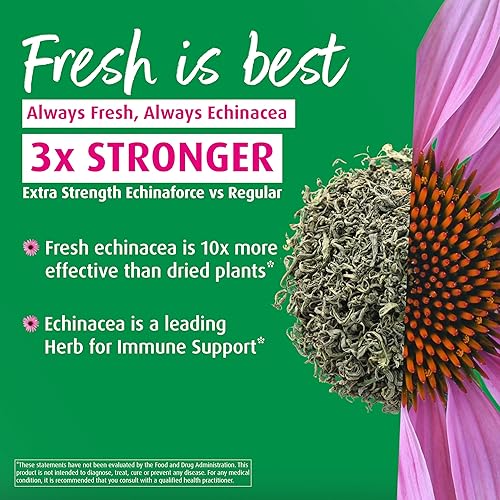Vista 12 de A. Vogel Echinaforce - Equinácea orgánica fresca empaquetada - 120 tabletas - Fórmula 3 veces más fuerte que la deshidratada - para suplemento