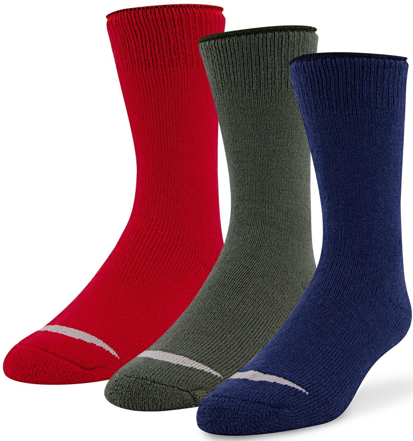 J.B. Field's Icelandic 30 Below Classic Winter Socks, 70% Merino Wool Heavyweight for Hiking, Trekking & Outdoor, 3 Pairs