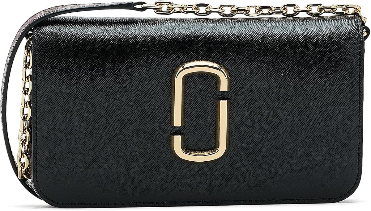 Marc Jacobs Cartera The Snapshot con cadena para mujer
