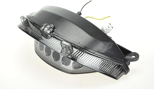 Miniatura 4 de Luz trasera LED de freno trasero con indicadores de luz intermitentes integrados para Yamaha VMAX 1700 (2009-2019 gris)