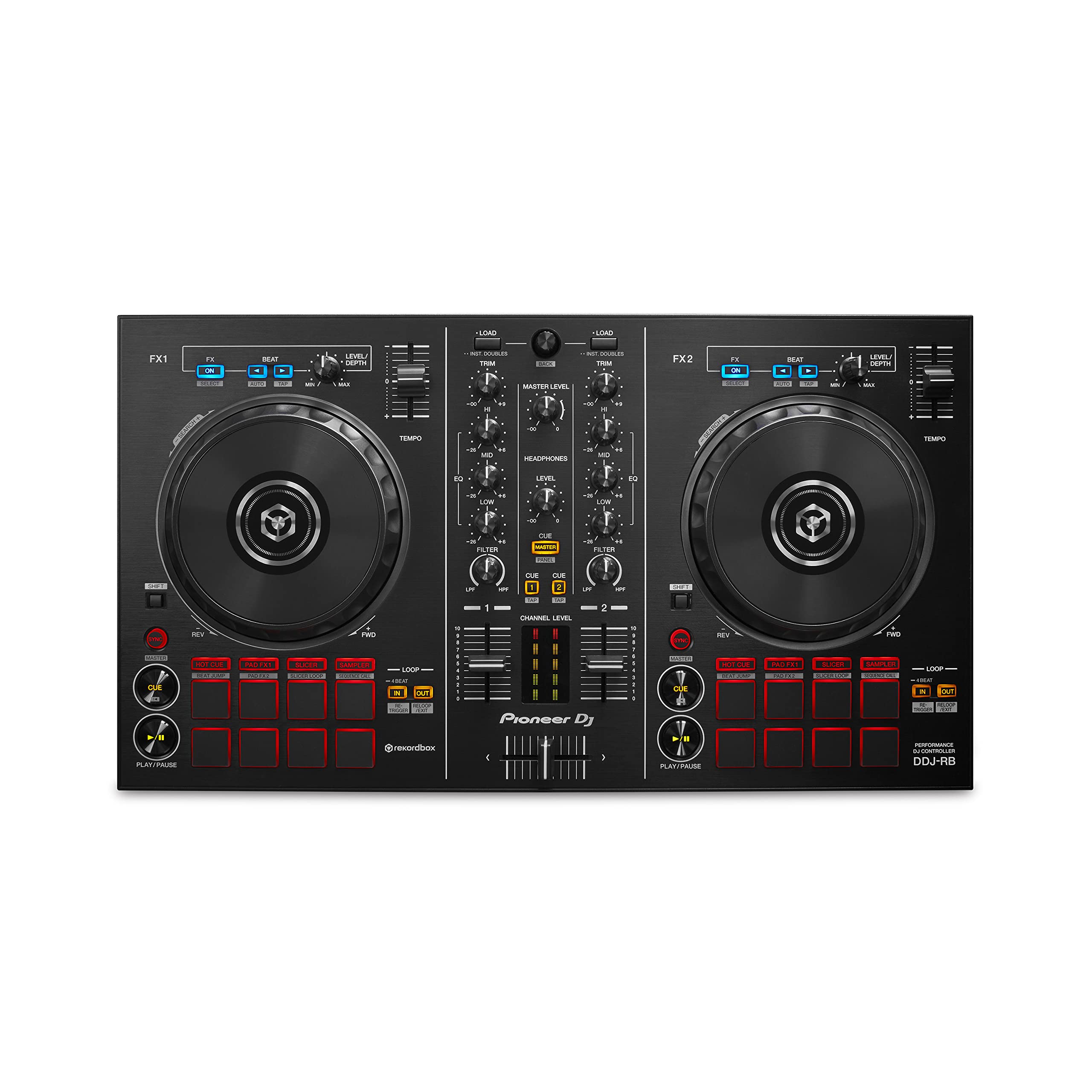 USBケーブル付きDJコントローラー DDJ-RB 専用バック付き - www 