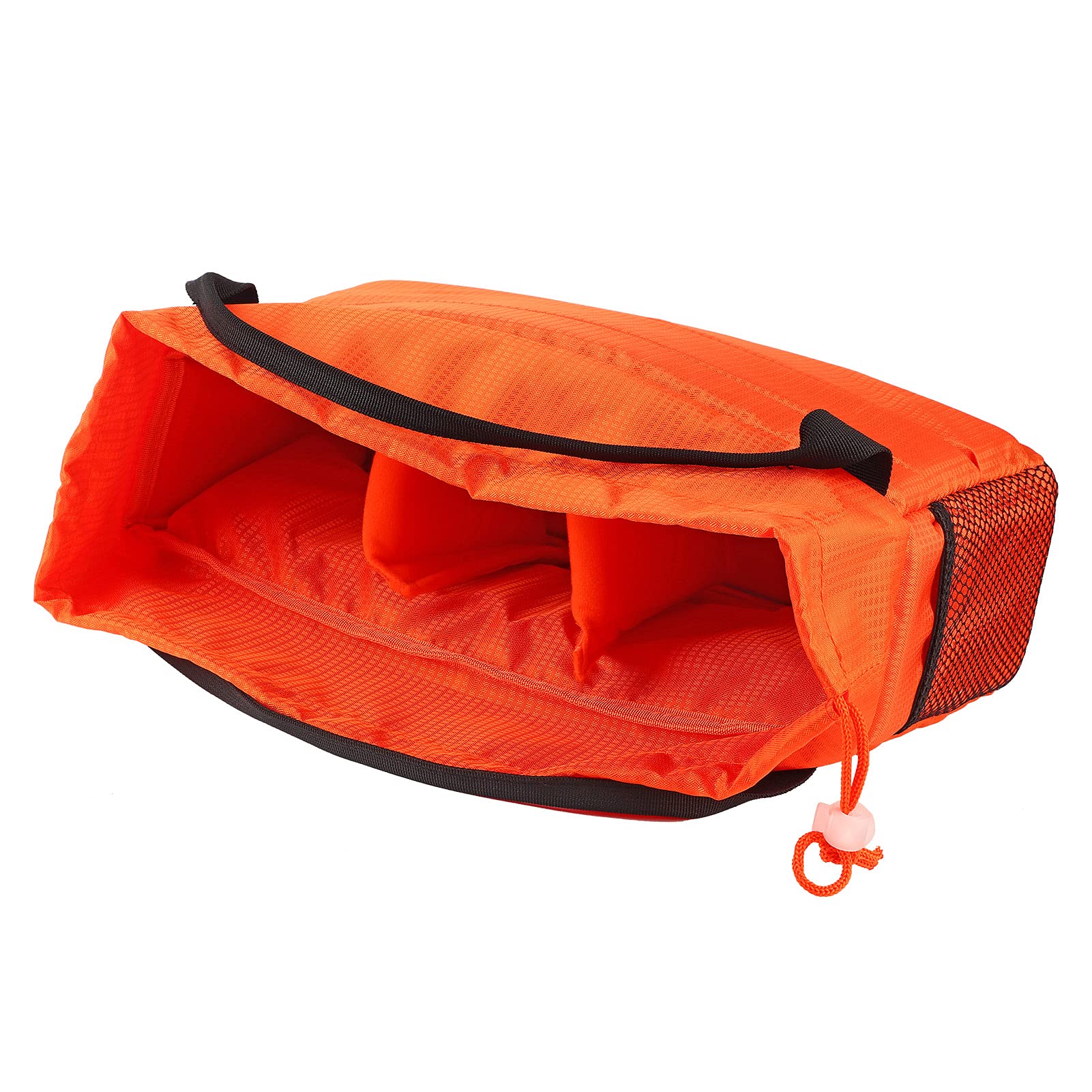 Wszechstronna Torba do Wkładania Aparatu do Obudowy Ochrony DSLR z odporną na Wstrząsy i Regulowane Dzielniki, Idealne do Podróży i Użytku (ORANGE)