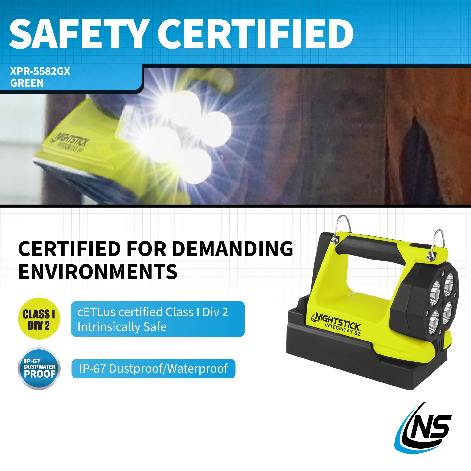 Amazon.com: Nightstick XPR-5582GX INTEGRITAS 82 Intrinsically Safe