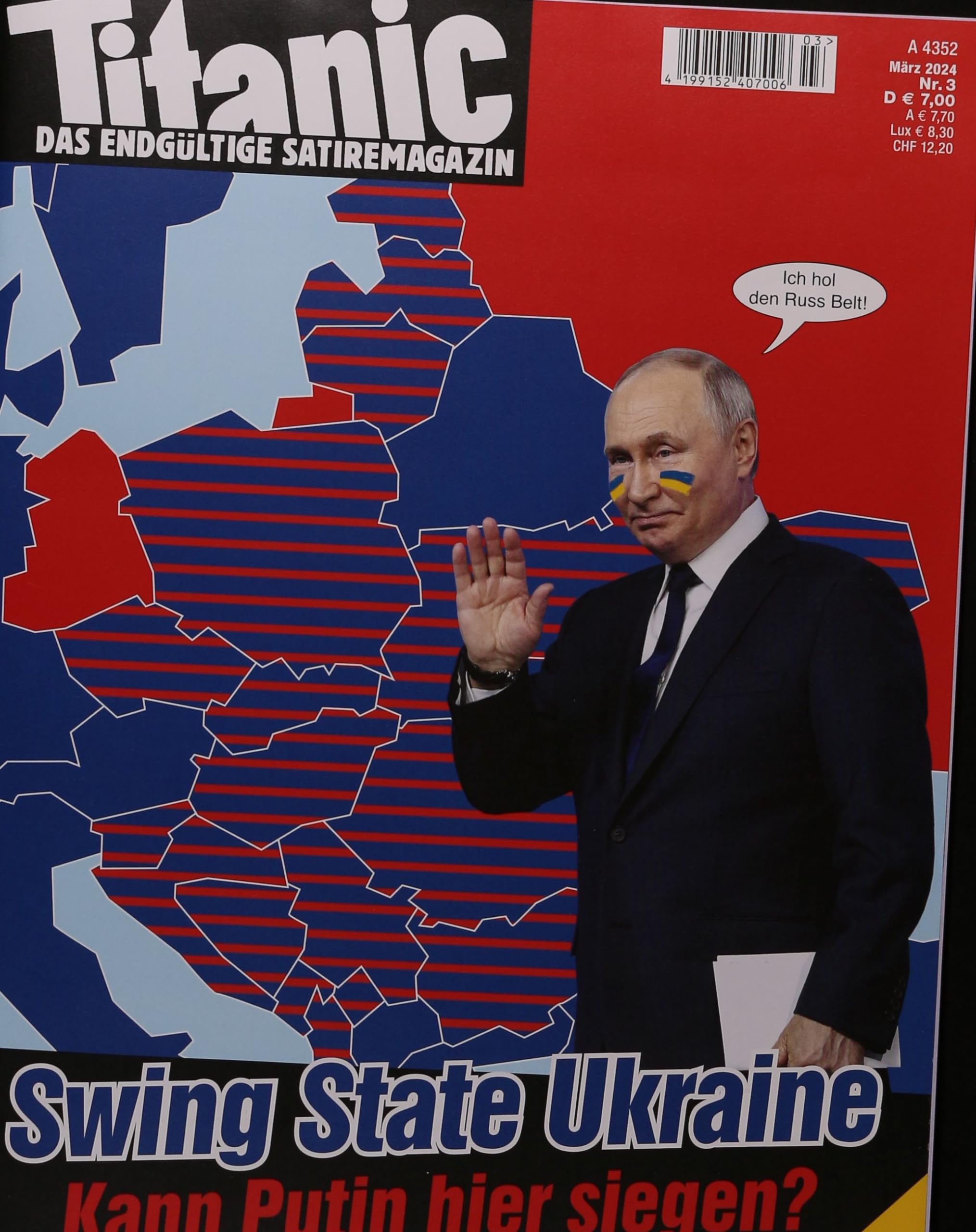 Cover of Titanic, März 2024