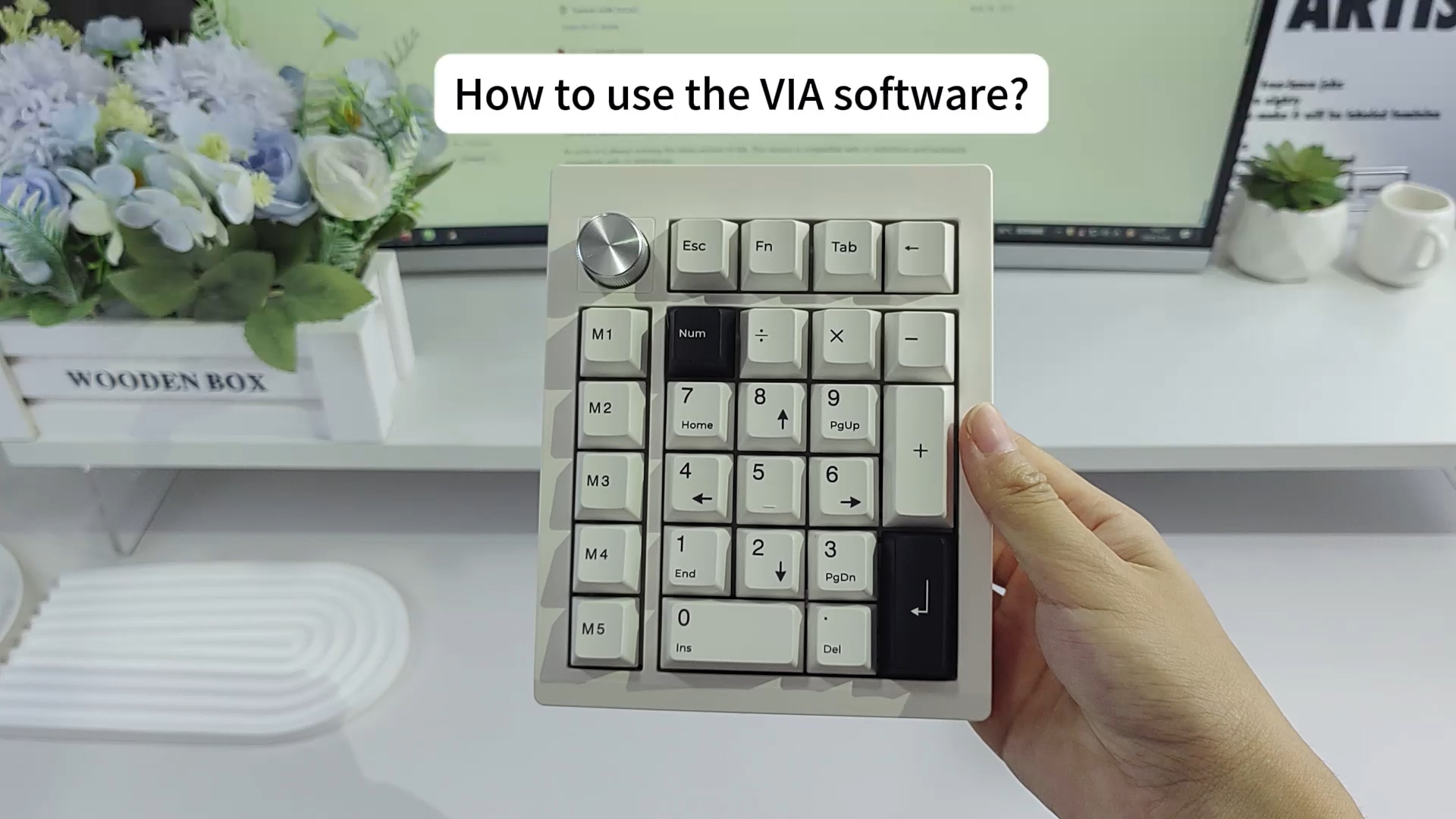 Amazon.com: GMK26 Mechanical Numpad,QMK/VIA Macro Keypad BT5