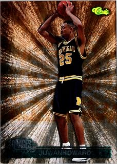 Chris Webber Basketball Card (Michigan Wolverines, Fab 5) 1995 Classic Images Refractor #5