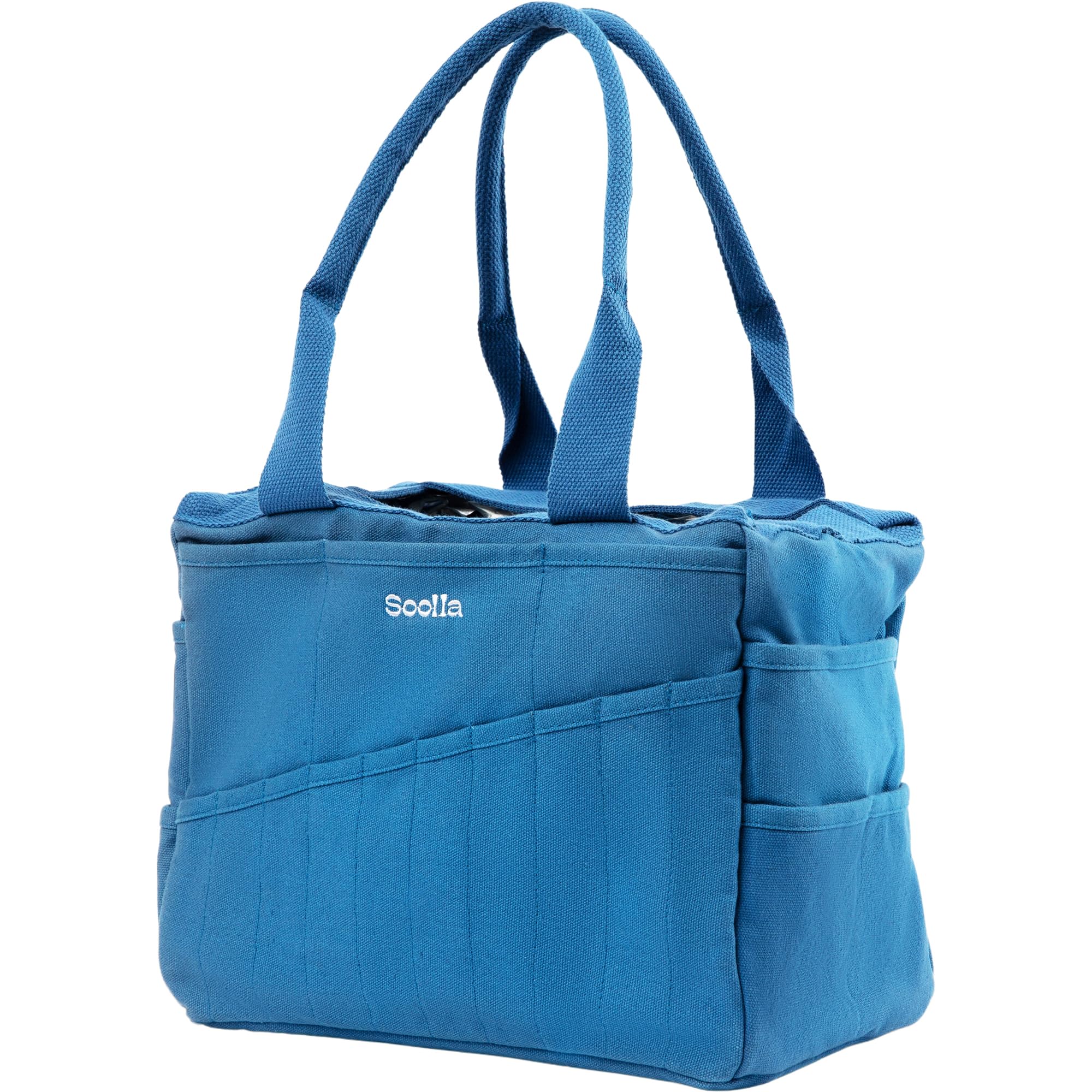 Soolla Borsa per attrezzi da studio artistica, per strumenti e forniture artistiche, in tela, regalo per artisti, oltre 1.500 pezzi venduti (Blueberry Bliss)