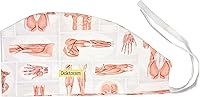 Vista 44 de Print Scrub Caps - Sombrero perfecto para enfermeras, médicos y EMTs..