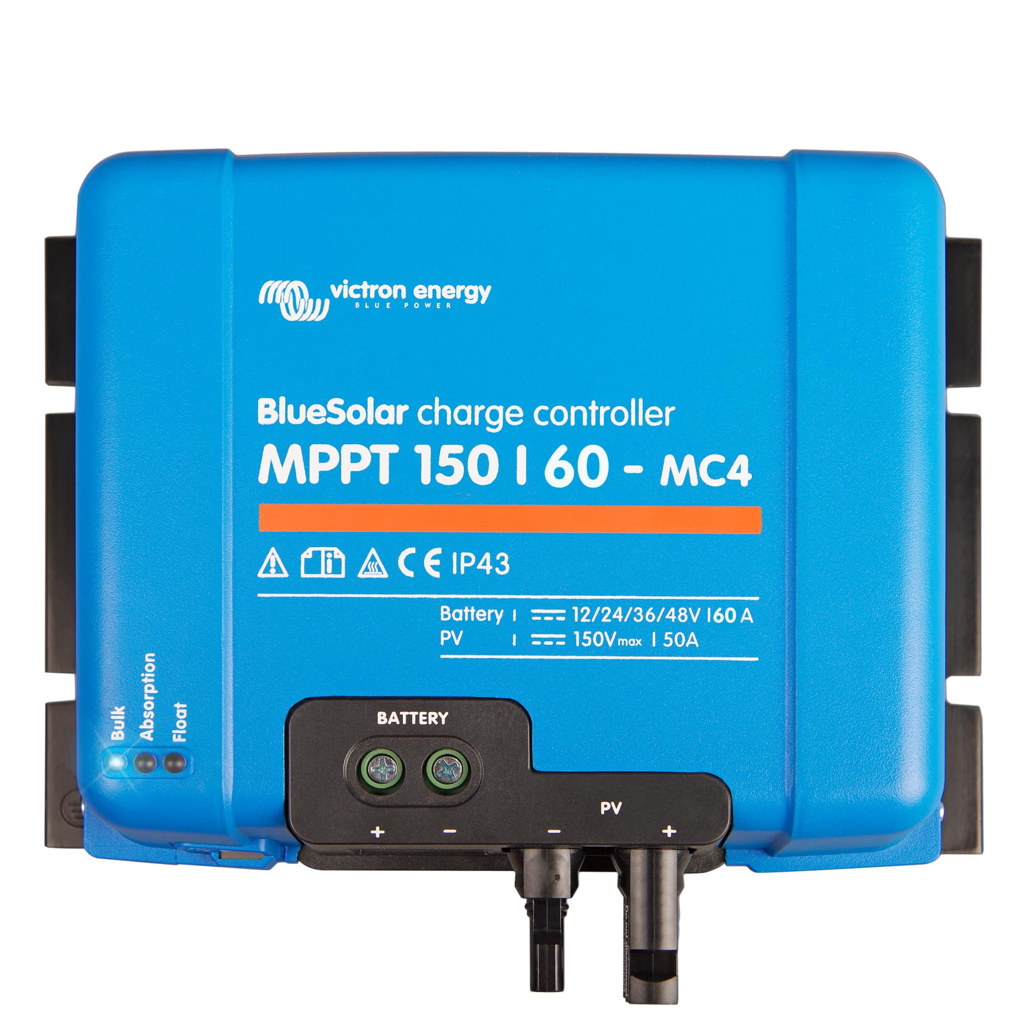Victron Energy BlueSolar MPPT MC4 150V 60 amp 12/24/36/48-Volt Regolatore di Carica Solare