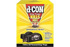 d-CON Reusable Ultra Set Covered Mouse Snap Trap