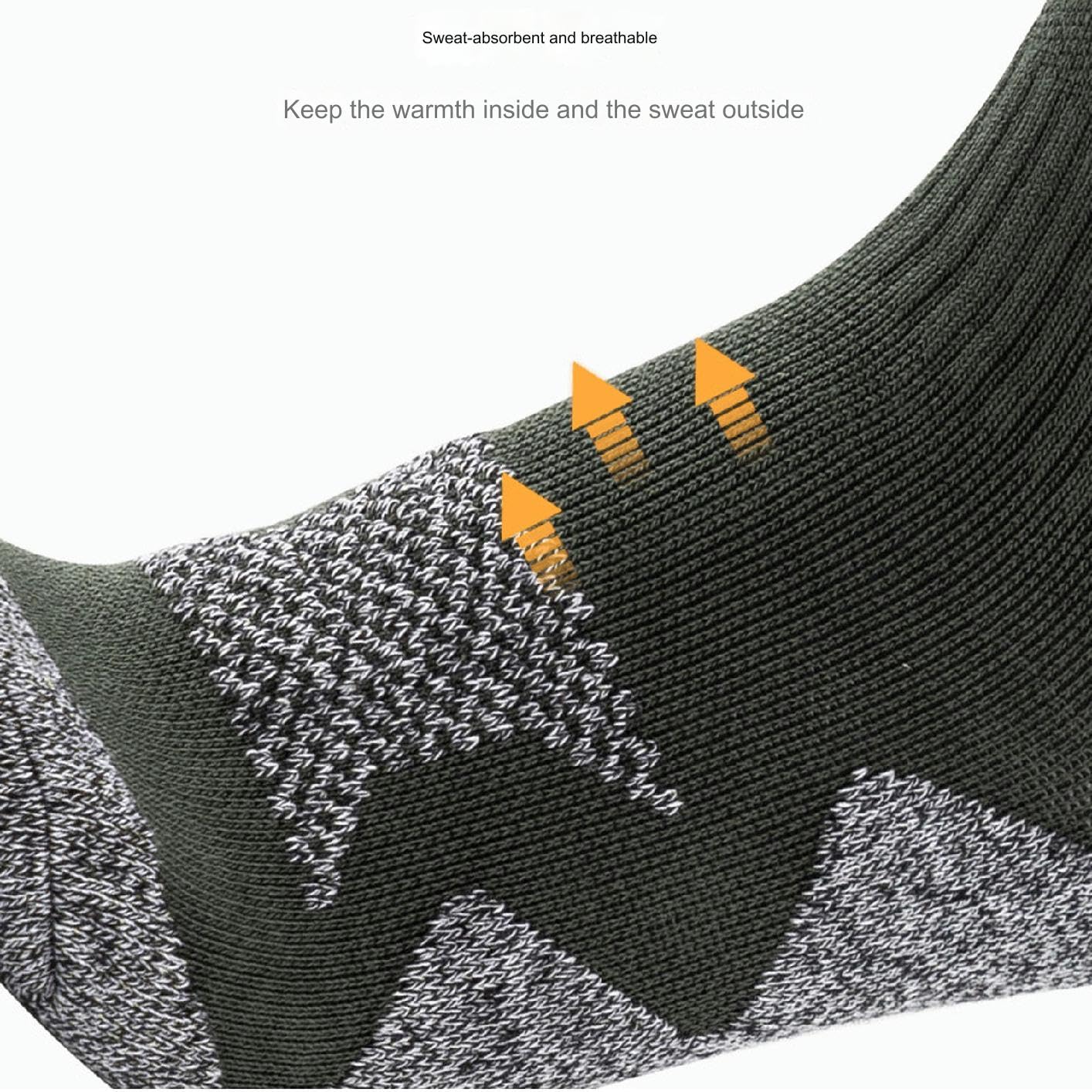 Calzini Uomo Calzini da Uomo da 2 Pacchetti con Non Slip sul Design per Il Massimo Comfort, Asorbente Sudore E Donne E Donne Antifrizione-4 Coppie