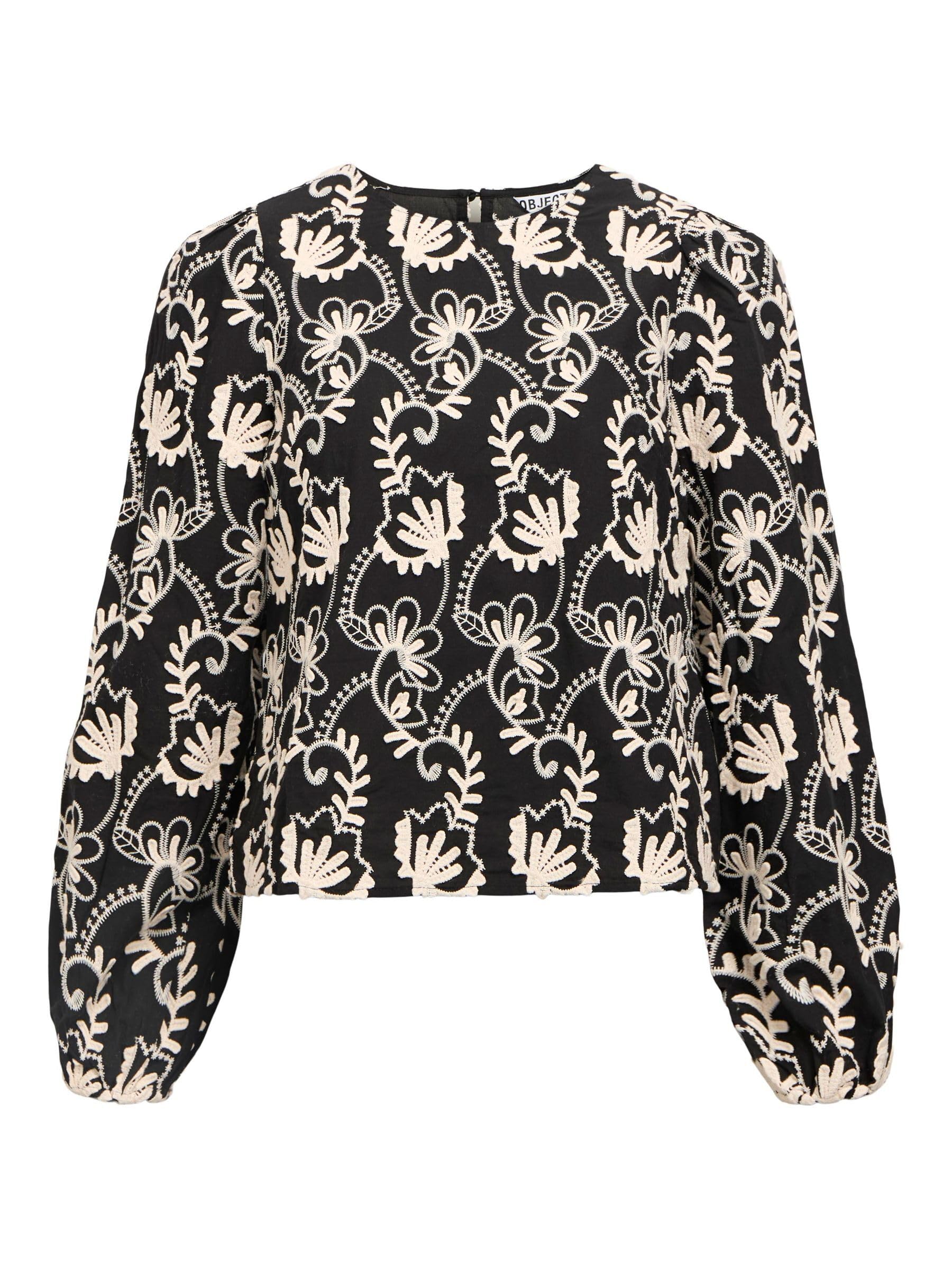 Object Female Bluse Gemusterte