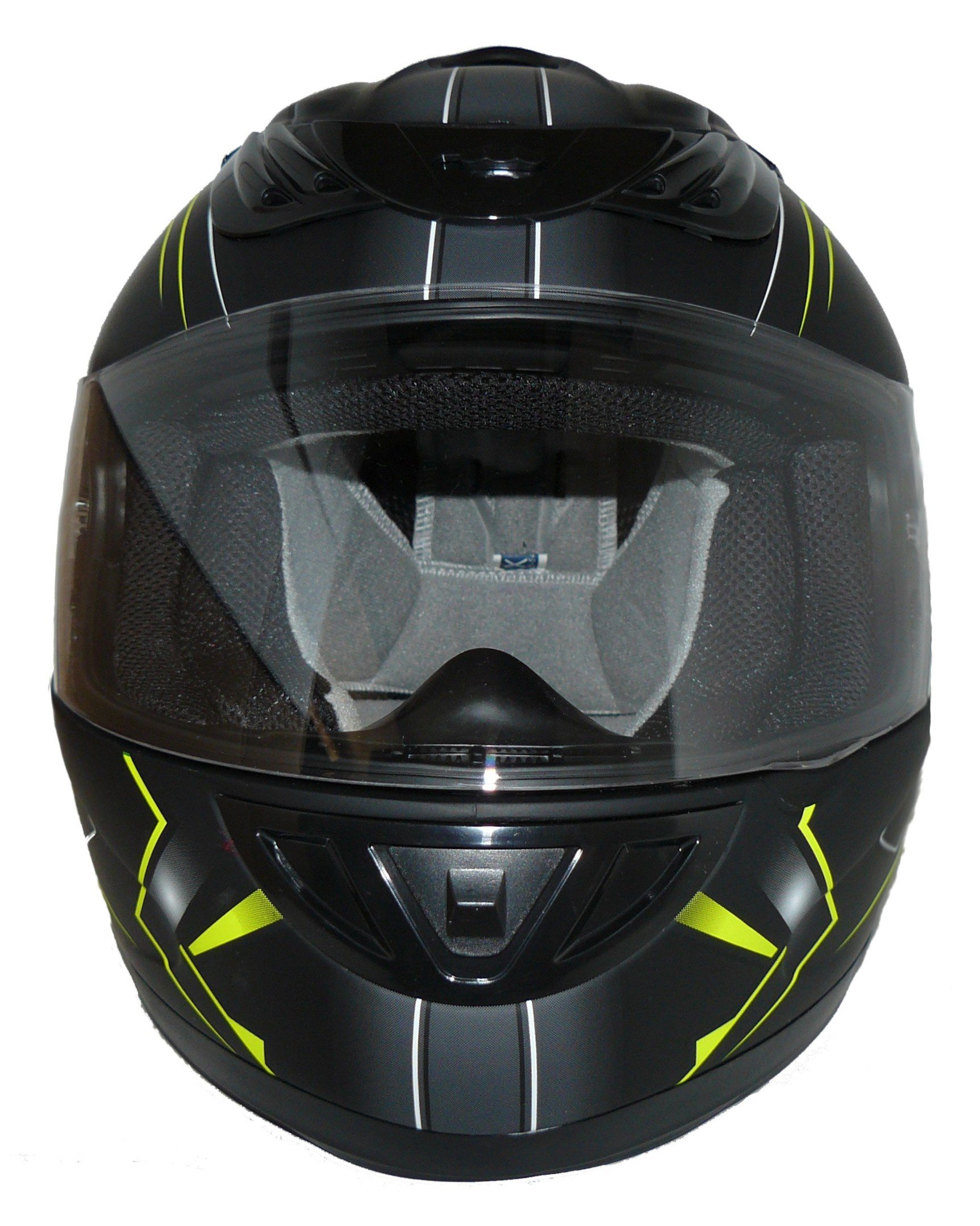 Protéger Porter un casque H510 Flèche noir mat / jaune fluo - S