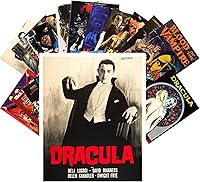 Vista 25 de PIXILUV Postales vintage 24 piezas SciFi Vintage Comic Book Art Magazine Covers