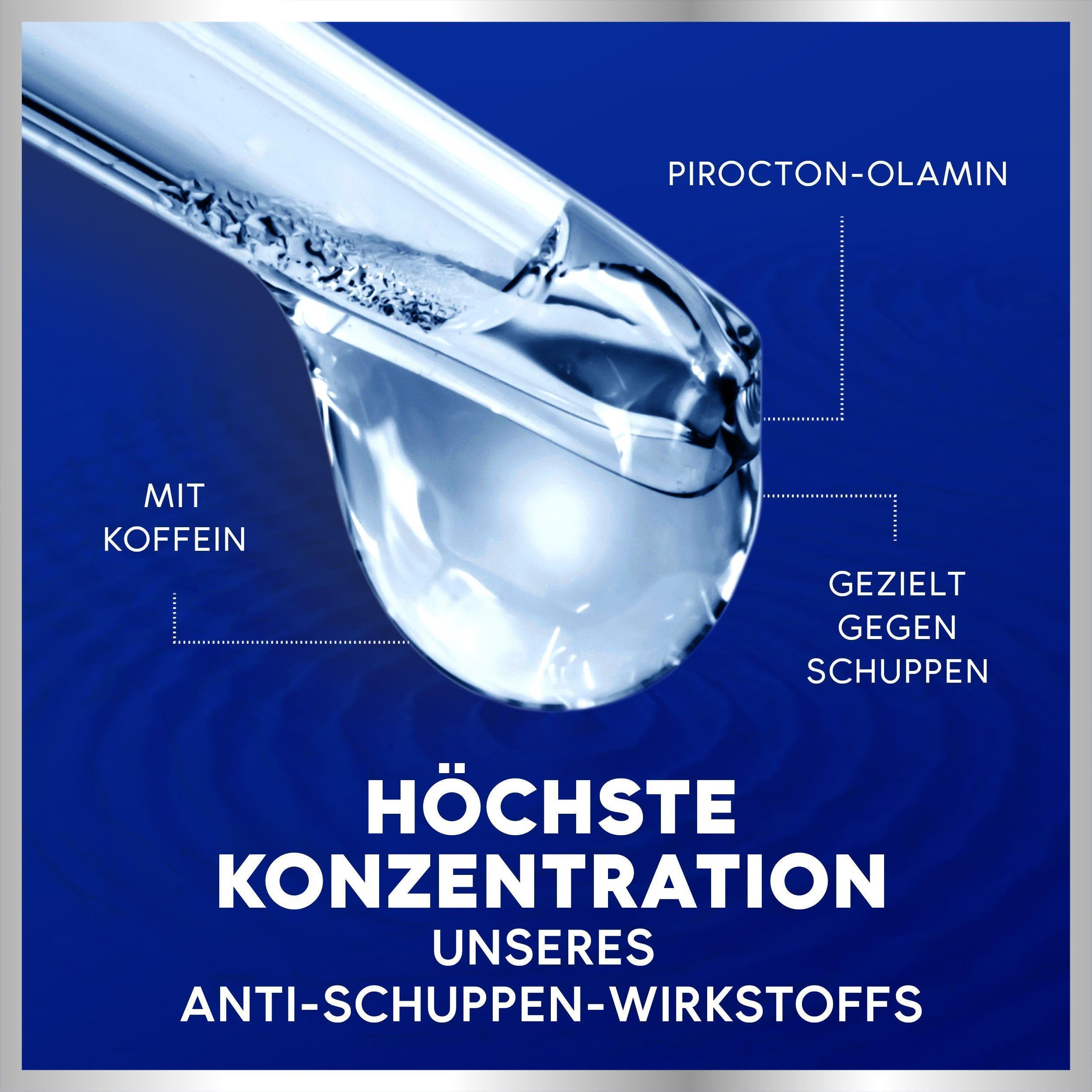 Head & Shoulders PRO-EXPERT 7 Anti-Haarverlust Anti-Schuppen-Shampoo Angereichert Mit Koffein 800ml Pumpe. Bekämpft 7 Kopfhautprobleme, Kopfhautschutz
