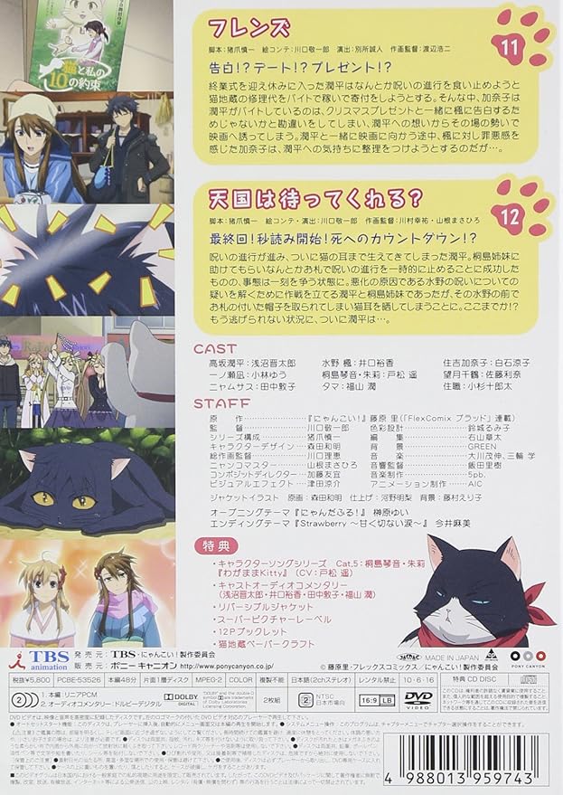 Amazon にゃんこい 6 Dvd 初回限定版 アニメ Amazon にゃんこい 6 Dvd 初回限定版 アニメ