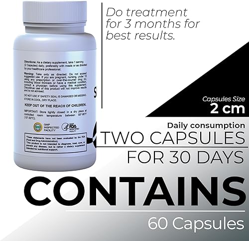 Miniatura 5 de Hallusa HallShilajit - Shilajit del Himalaya 1000 mg, Shilajit para hombres y mujeres, extracto de ácido fúlvico, apoyo energético, 60 cápsulas