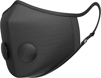 Airinum Urban Air Mask 2.0, Face Mask with Valves, 2 Filters and