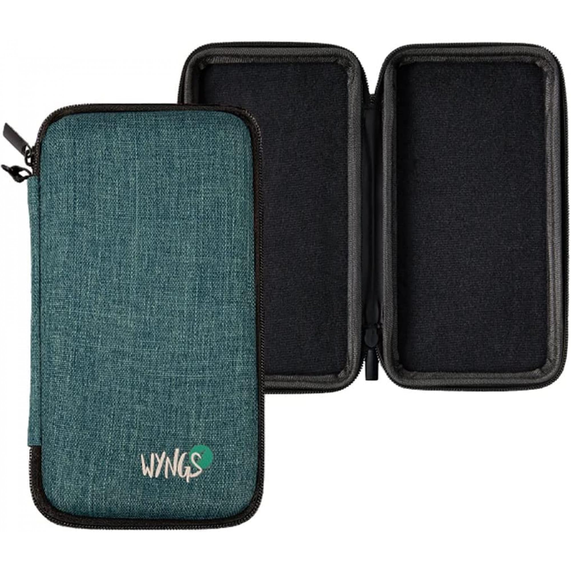 HP 17bll+ con Funda Protectora WYNGS Turquesa - Calculadora Financiera - Paquete Básico