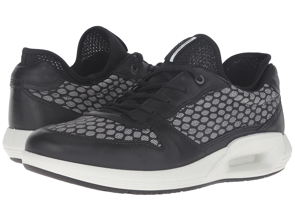 

ECCO CS16 Tie (Black/White) Men's Shoes