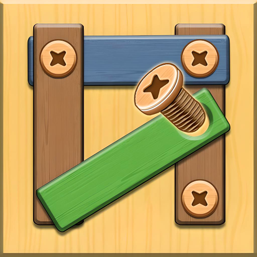Nut & Bolts Schrauben-Puzzle – Schrauben lösen, Bolzen drehen & Denkspiele meistern